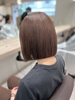 シュク 高円寺(SYUK)&nbsp;切りっぱなしボブ/ラベンダーベージュ/大人【kanna高円寺SYUK】