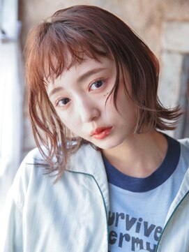 カライング(ing) 大人可愛いマッシュショートボブウルフカット◎30代40代50代60代