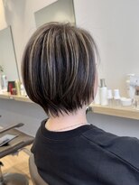 コノアラボ 守谷店(Conoah labo)&nbsp;白髪ぼかし/守谷/デザインカラー/暗めカラー/ミディアムヘア/