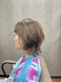 テーラヘアー 稲毛店(TELA HAIR)&nbsp;癖を活かしたウルフボブ☆シルエットもいい感じ