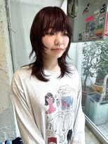 ノラ シブヤ(NORA)&nbsp;★ミディアムレイヤーハッシュカットウルフカットレイヤーカット