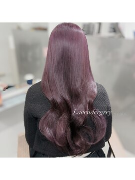ハピネス 梅田茶屋町店(HAPPINESS) ブリーチなしダブルカラーラベンダー