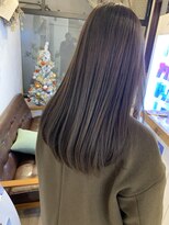 リアン(Lien)&nbsp;ラベンダーグレージュ/ダブルカラー/ブリーチなし/髪質改善/学割