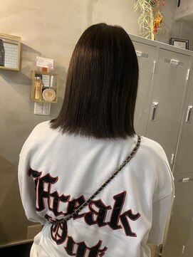 アンジェリカ 近鉄奈良店(ANGELICA) ハイトーン卒業！グレーブラウン『Ruri』