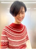 【morio】大人女性長めのショートヘア♪