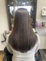 美容室 夢先案内&nbsp;キララカラーでナチュラルアッシュブラウン