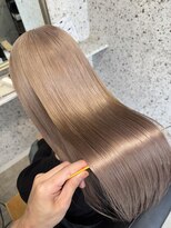 ラニヘアサロン(lani hair salon)&nbsp;#髪質改善#ハイトーン#ブリーチ#ベージュ#ミルクティー