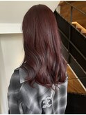 NOブリーチのワインレッド