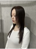 顔周りレイヤー/船橋/バレイヤージュ/ハイライト/ケアブリーチ