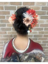セットアップ 岡山北長瀬店(SET-UP) 着物 成人式ヘアセット/20歳