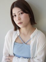 ヘアーループセラデザインワークス(Hair ruup Sela design works)&nbsp;那覇/新都心 艶カラー×切りっぱなしボブ