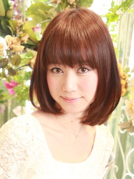 髪質改善と縮毛矯正の専門店 サンティエ(scintiller) ふんわり小顔ミディアム