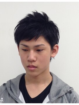 レオンOK メンズ2ブロックスタイル