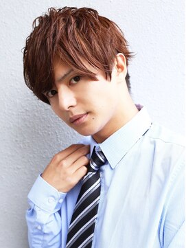 アフロート ディル(AFLOAT D'L) ビジカジショートマッシュ　人気　束感　モテ髪