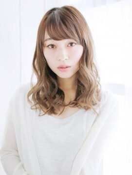 ヘアメイク ナル(hair make nalu) ゆるふわミックスベージュスタイル