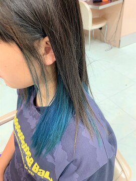 ハーツヘアーズ 五日市店(HEARTS hair's) ターコイズカラー