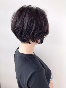 ヘアーアンドスパ フェリーチェ ミチ 野田屋町店(HAIR&SPA felice MICHI) 襟足スッキリショートボブ