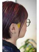 ポタム 東中野(potamu)&nbsp;ツーブロック刈り上げ女子のデザインカラー