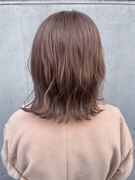 アンサム 三軒茶屋(UNSOME) ピンクベージュ/ワンブリーチカラー