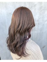 ナゴンスタイル(NAGON STYLE)&nbsp;ピンクベージュ×インナーカラー