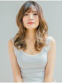 【Lond fleur 山本翔一郎】フェミニンな外国人風ヘア