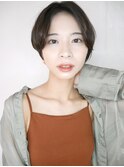 前髪ありハンサムショート　【有海一生】/髪質改善/シースルー