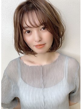 リアントウキョウ(Lian.Tokyo) （重山）ミストバングくびれヘアショートボブ