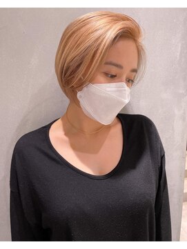 ヨーク(YOKE) 【YOKE】ショート/ブロンド/ケアブリーチ