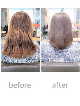 ヴィヴァン(Vivant) 【Vivant】美白髪染め◎明るいモーヴグレイ《円城寺》