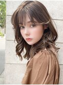 大人かわいい似合わせカット/こなれミディ/美髪/くびれヘア/新宿
