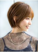 前髪あり大人ショートボブ20代30代40代【AIN.表参道】川原大地