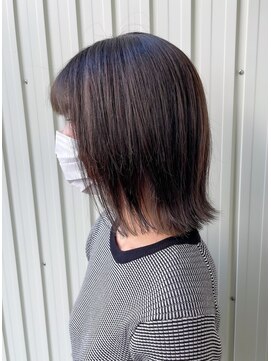 ノイ(neu) 外ハネインナーカラー【藤枝/髪質改善/インナーカラー】