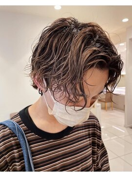 マージュ ギンザ(marju GINZA) ブリーチパーマ ニュアンスパーマ 大人パーマ