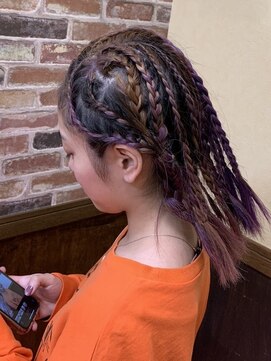 ガラ(GALA) 編み込み