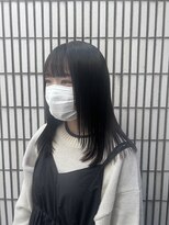 アンフィシュピトロワ(AnFye spi tlow)&nbsp;【AnFye】顔まわりレイヤー×ブルーブラック