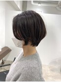大人ショートボブ