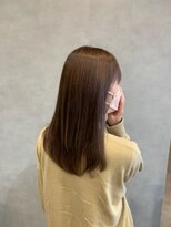 アチーブリス(achieve Liss)&nbsp;ツヤ髪透明感透け感ブラウン暗髪 柔らかストレートロング