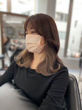 アット(at...) 【イヤリングカラーベージュ】