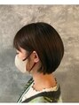 アーティック 伊万里中央店 首元が綺麗に見えるスッキリとしたショートボブスタイル!