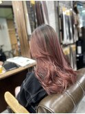 #ショコラアッシュ#ヘルシースタイル#ふんわりカール