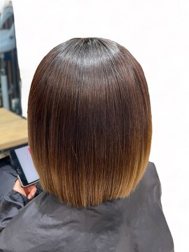 リアン(Lian) ブリーチ毛　縮毛矯正　ケアストレート