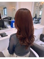 サロンドウィズ 本店 本八幡(Salon de With)&nbsp;ピンクブラウン/艶髪/巻き髪ロング◎30代40代50代