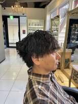 アイズ 海老名(AIZU)&nbsp;波巻きパーマ　ツイストスパイラル　王道マッシュ　メンズパーマ
