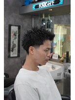 ツークツワンク バーバー 新宿(ZUG2WANG BARBER)&nbsp;スパイキーテーパー