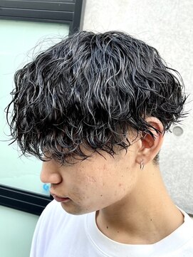 インフィニス 恵比寿(Infinis) 【infinis】波巻きパーマ×マッシュ