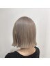 【ダメージ98％カット♪】カット＋ケアブリーチダブルカラー＋トリートメント