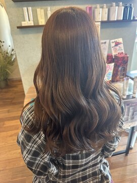 ヘアーラウンジルシェル(HAIR LOUNGE Le ciel) 【まろっとかわいい！】キャラメルブラウン