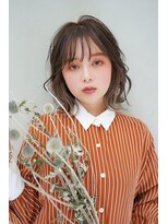 ギークス(GEEKS)&nbsp;【GEEKS渋谷】レイヤーボブ/インナーカラー/春カラー/グレージュ