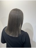 髪質改善カラー×透明感ブラウンベージュ