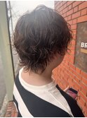 くしゃっとパーマでぬけ感ショート